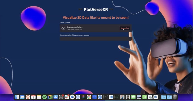 PlotVerseXR - Immersive Data Visualization Platform